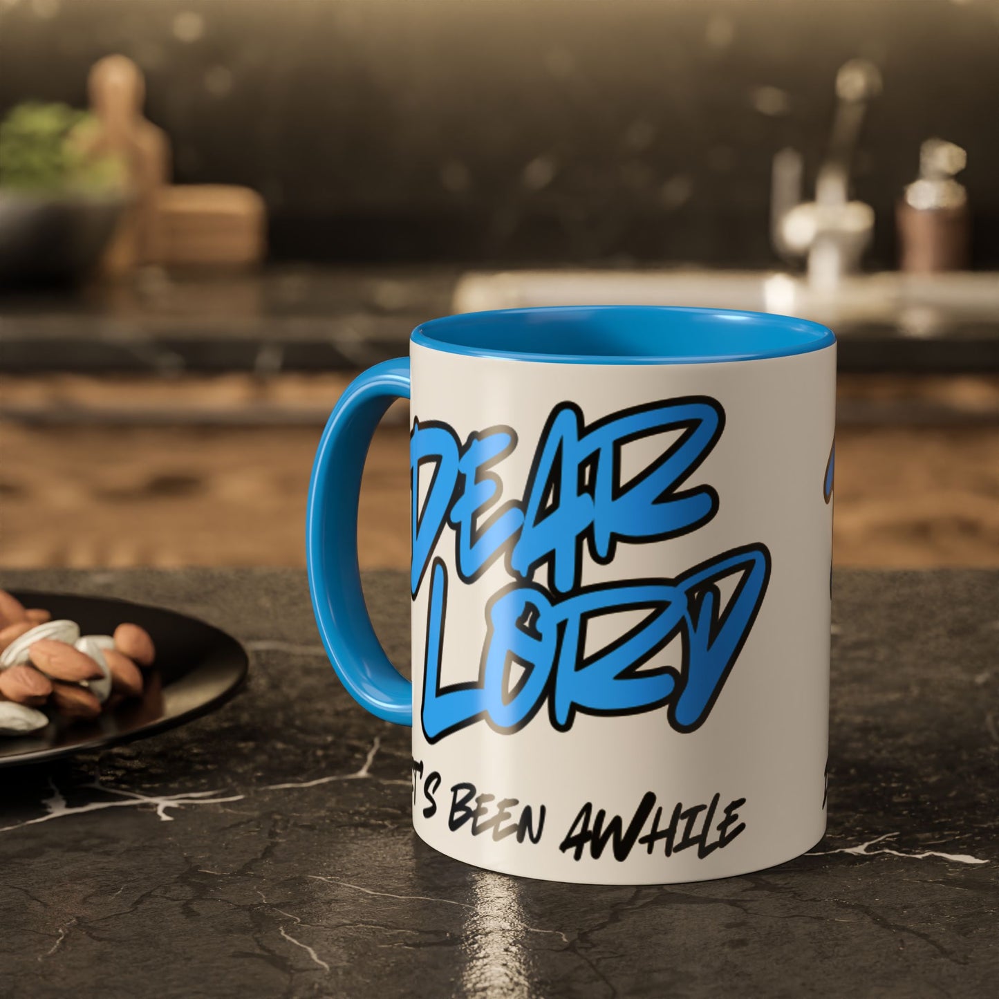 Dear Lord "It's Been Awhile" Mug, 11oz