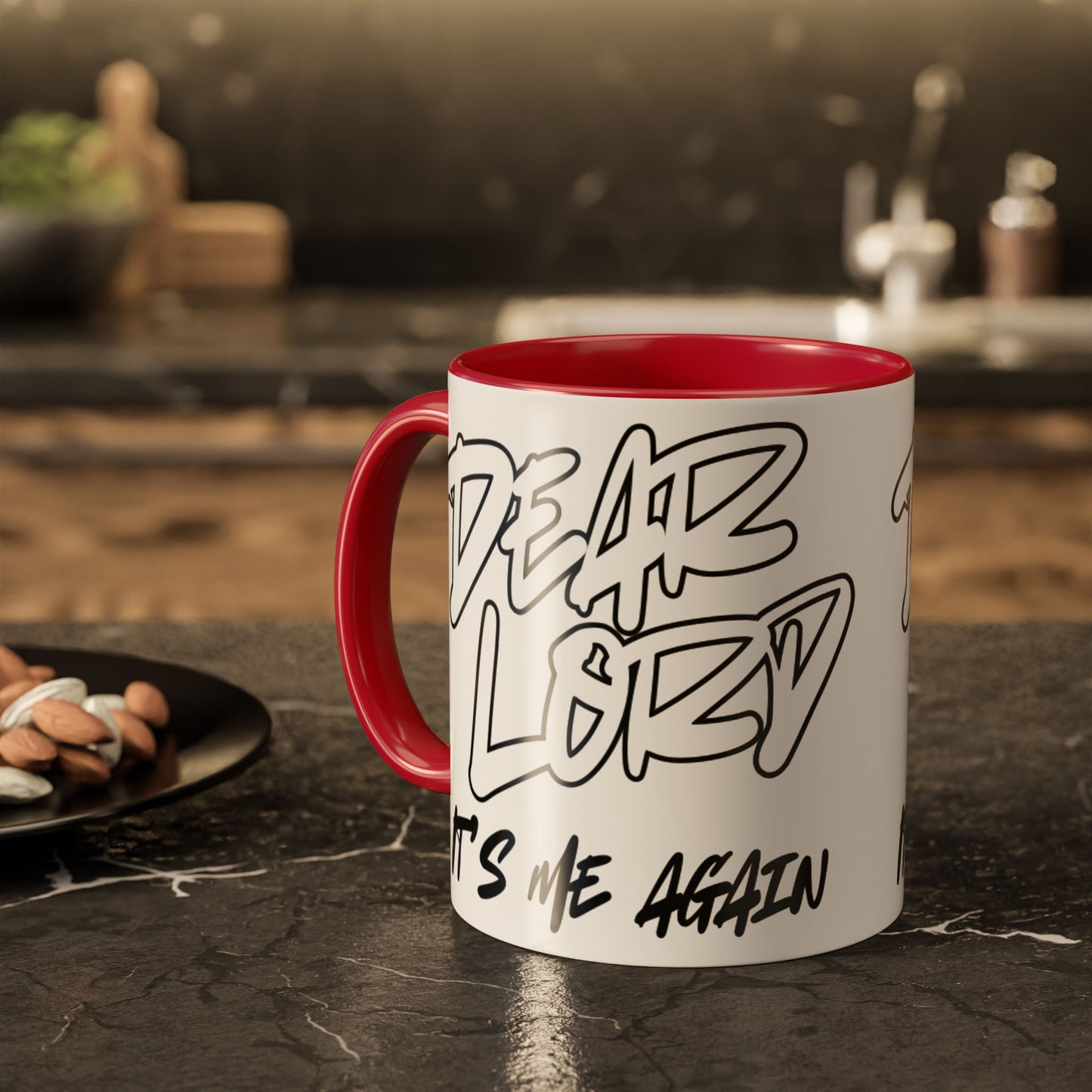 Dear Lord "It's Me Again" Mug