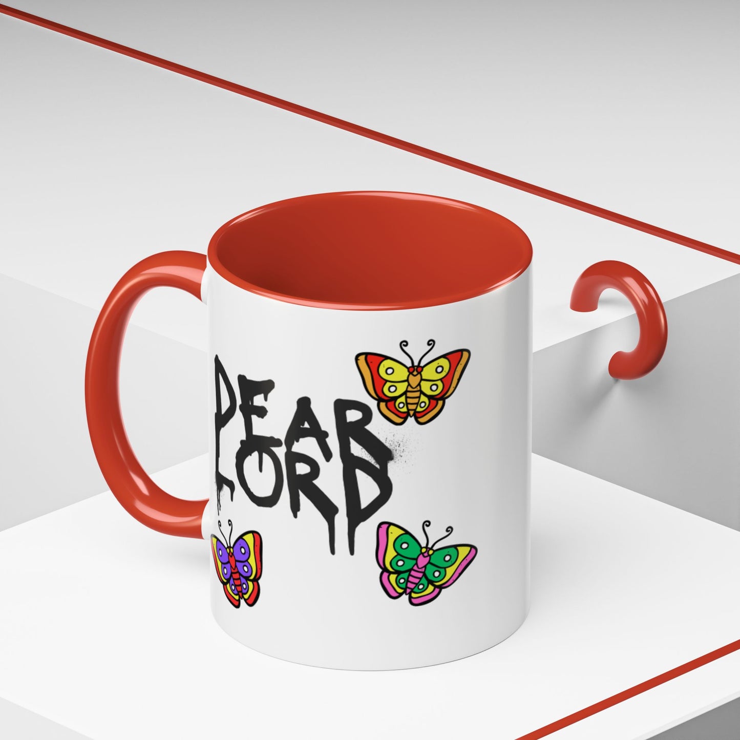 Dear Lord "Butterfly" Mug, 11oz