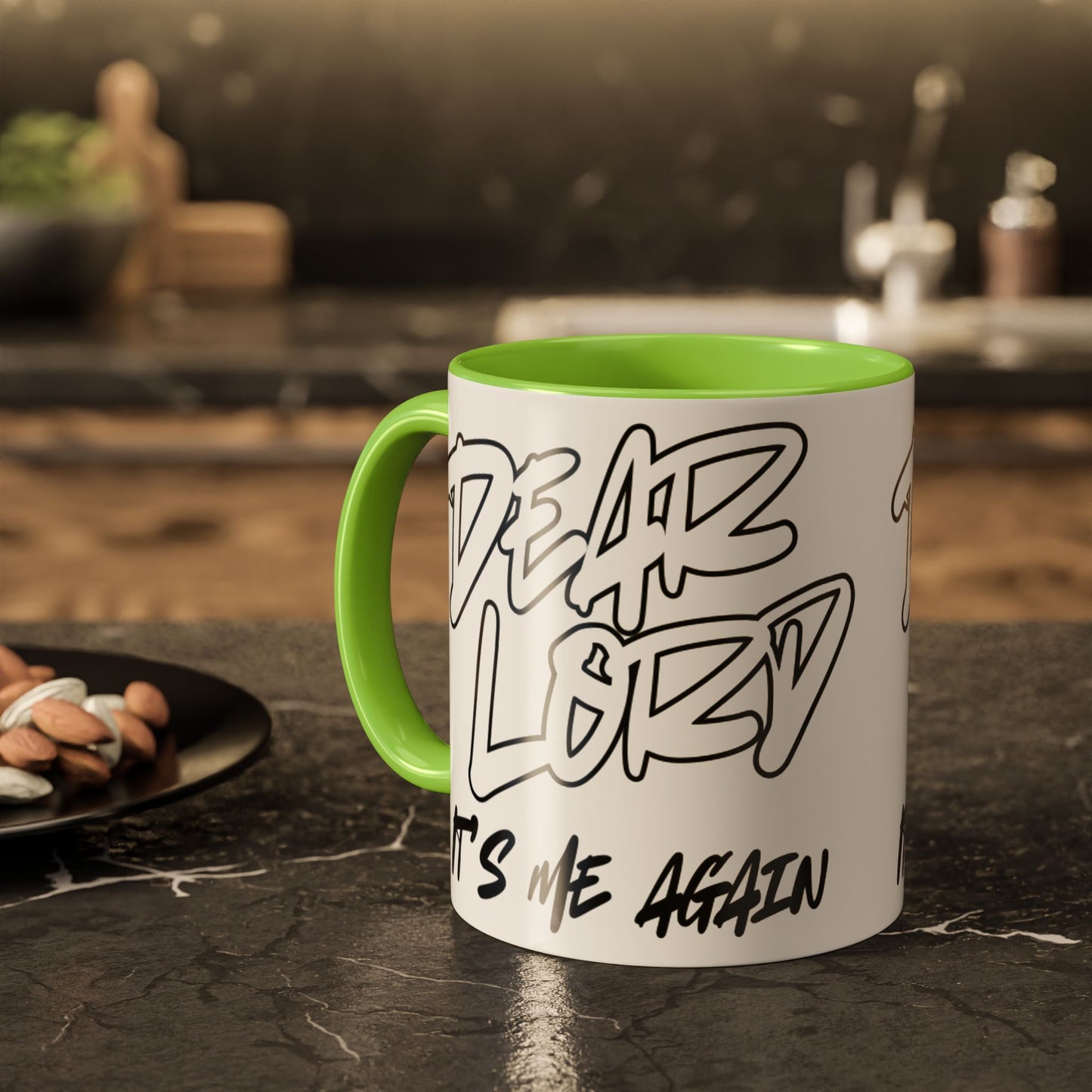 Dear Lord "It's Me Again" Mug