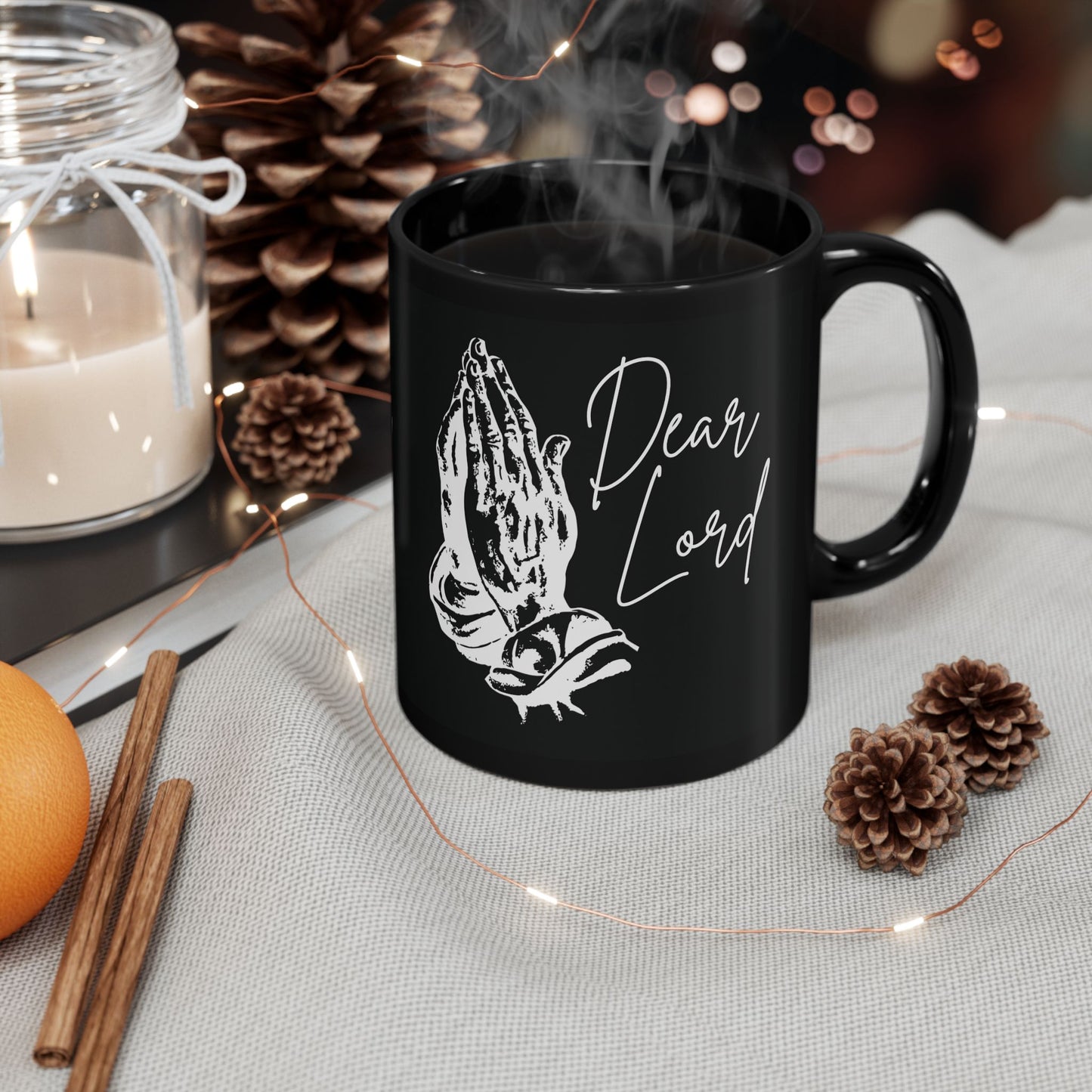 Dear Lord "Praying Hands" Mug, 11oz