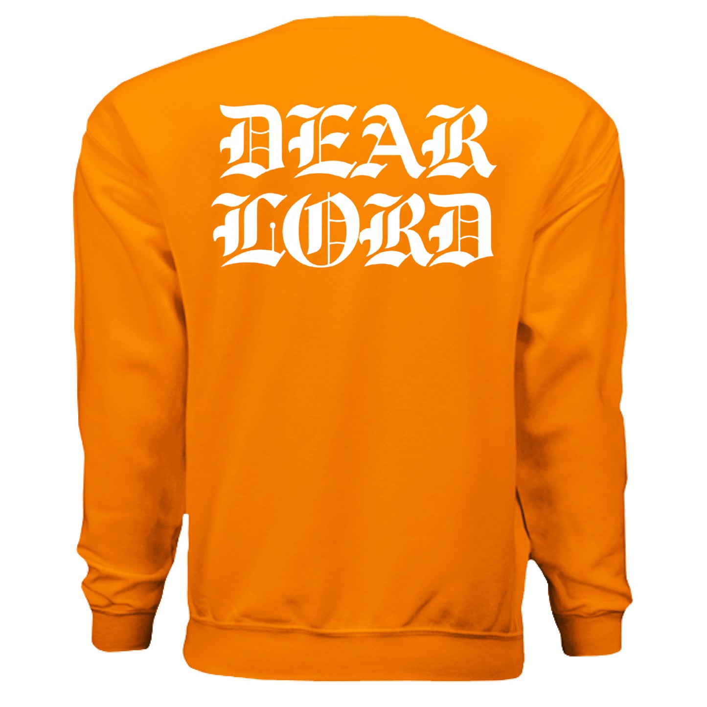 SAFETY ORANGE - BACK