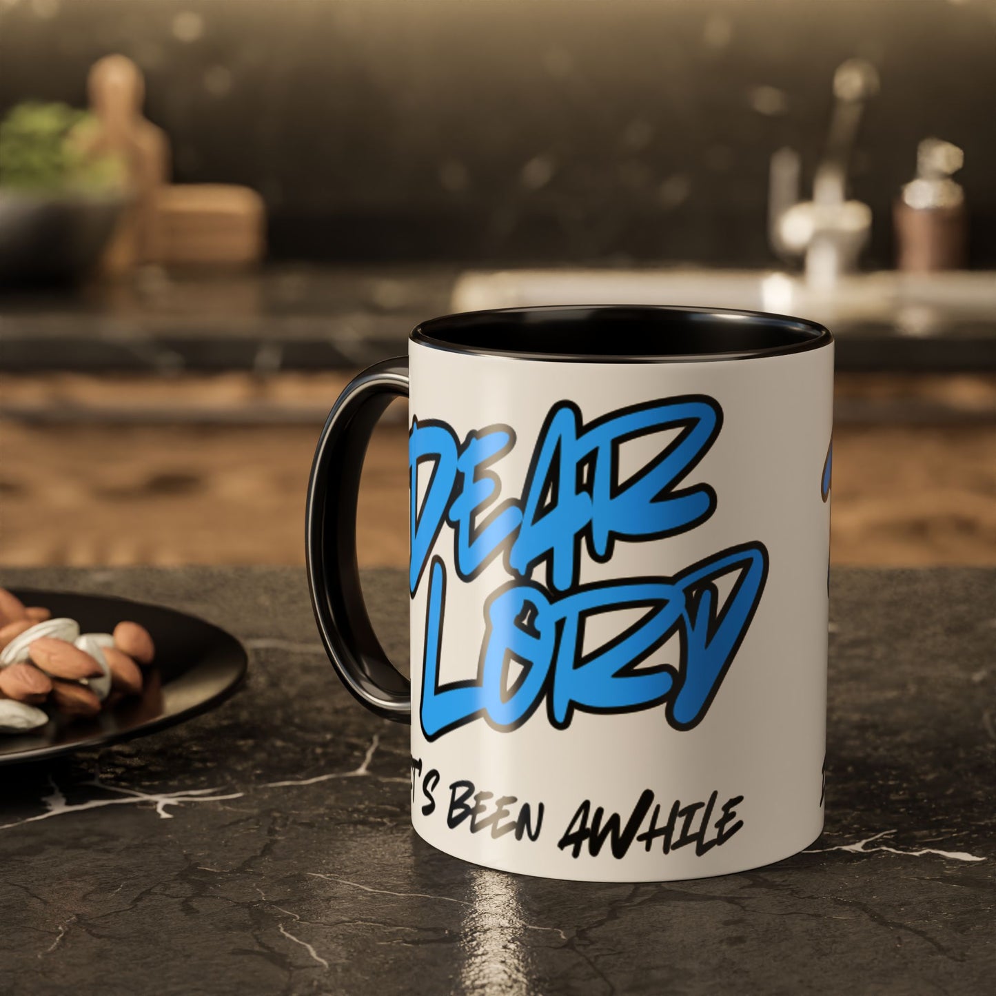 Dear Lord "It's Been Awhile" Mug, 11oz