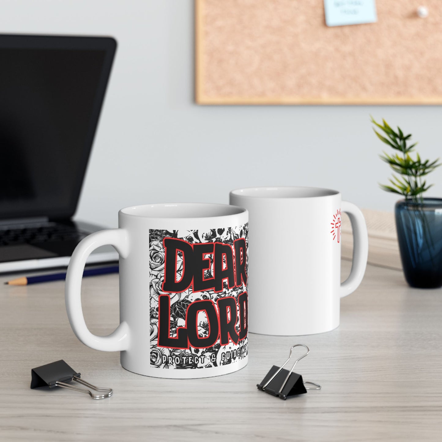 Dear Lord "Protect & Guide Me" Mug, 11oz