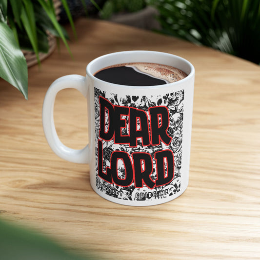 Dear Lord "Protect & Guide Me" Mug, 11oz