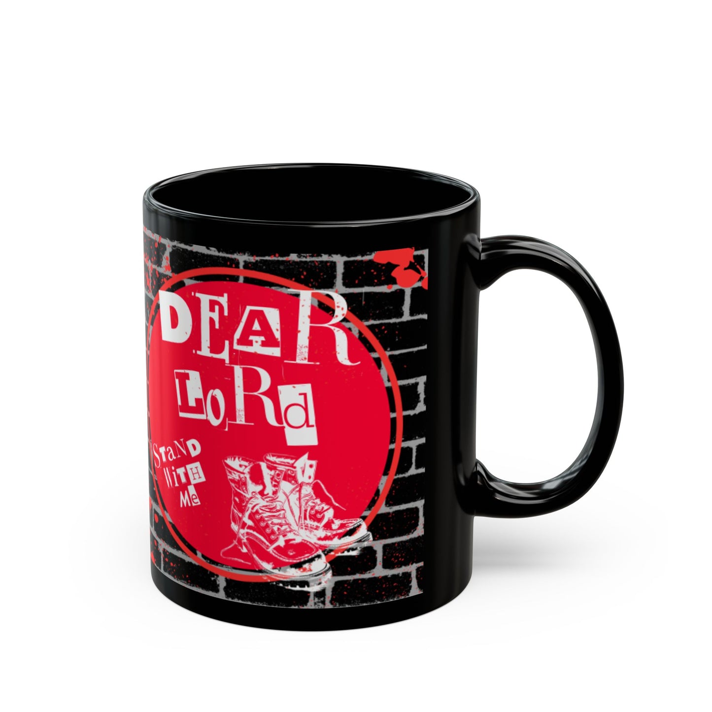 Dear Lord "Stand With Me" Mug, 11oz
