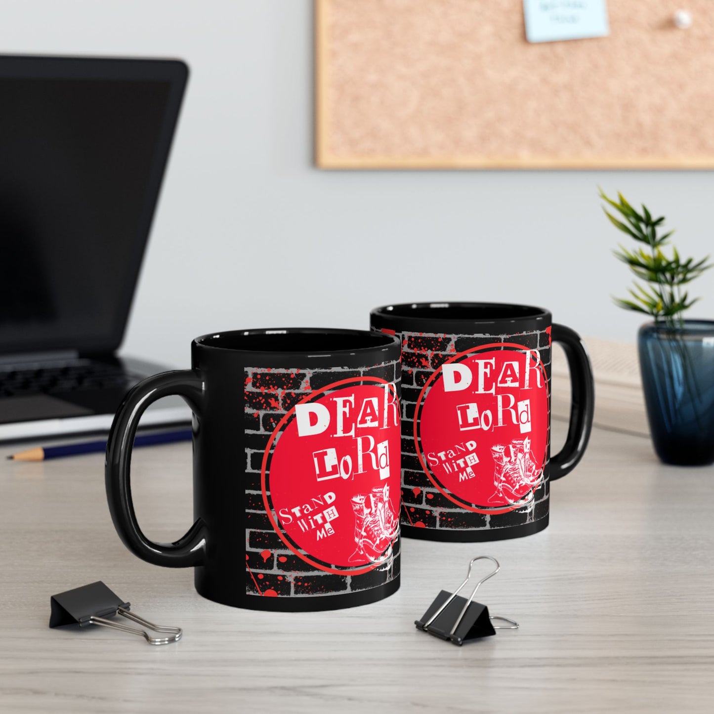 Dear Lord "Stand With Me" Mug, 11oz