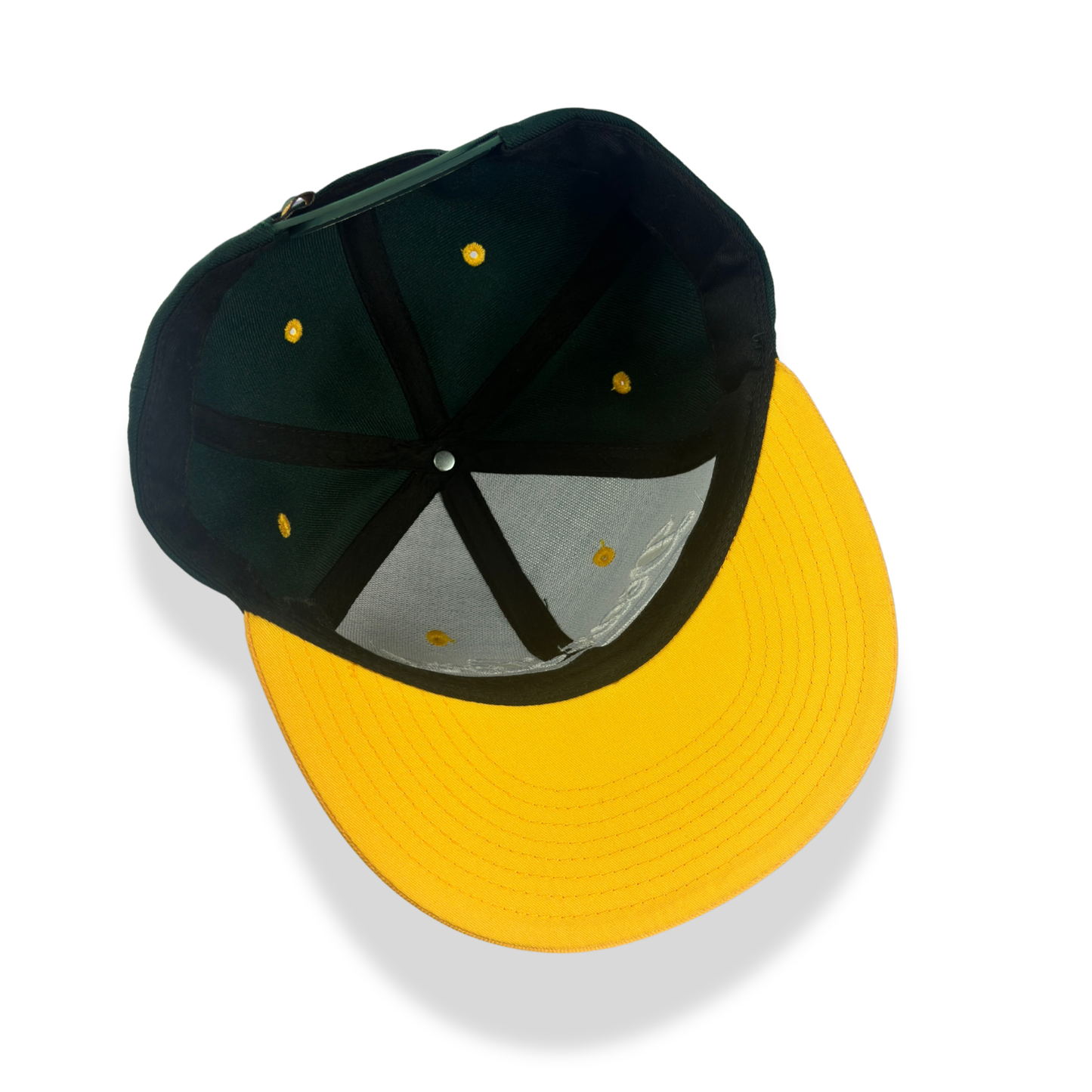 Dear Lord Script Snapback - Forest / Gold