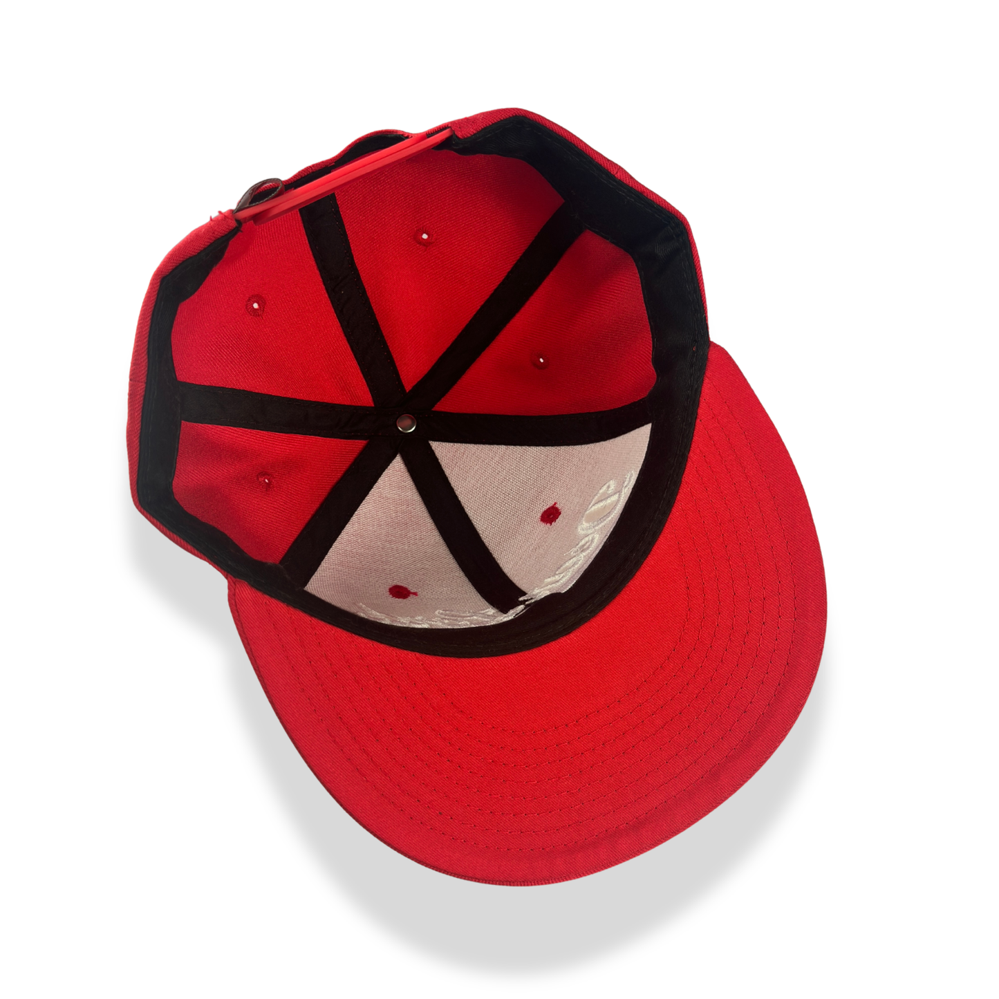 Dear Lord Script Snapback - Red /White