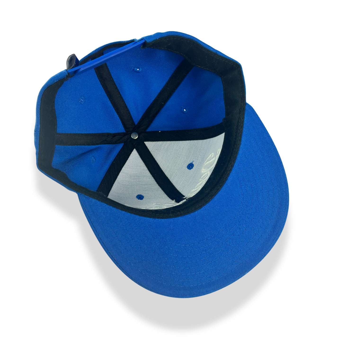 Dear Lord Script Snapback - Royal / White